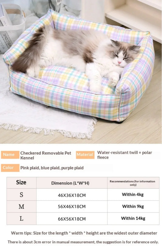 2026 New Bed For Dog Cats Puppy House Kennel For Indoor Dogs Small Medium Cat Pet Sofa Sleeping Bed Furniture Pet Supplies - Play Paws Toys