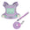 Dog Cat Harness and Leash Set, Reflective Adjustable Pet Vest with Backpack  for Small Medium dogs