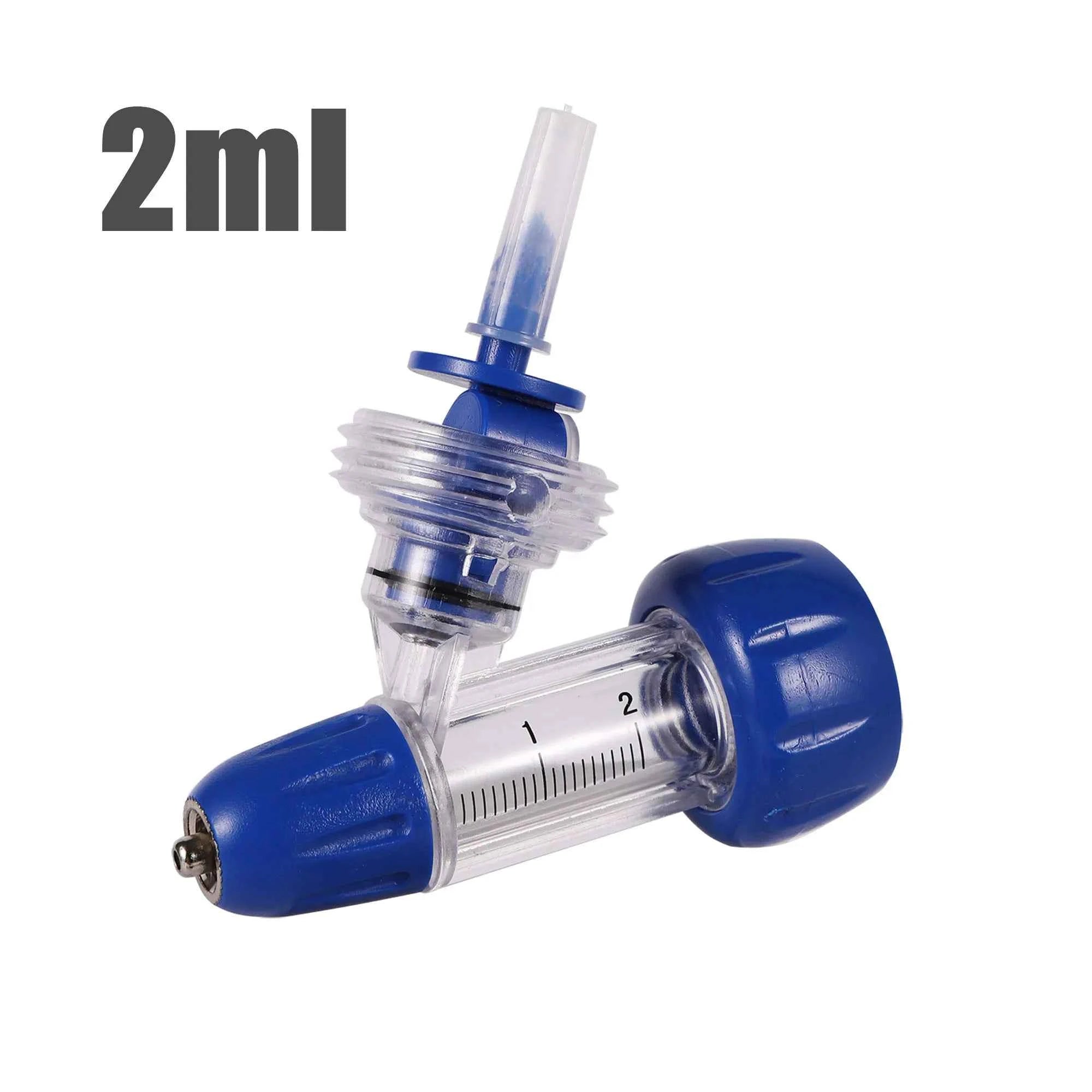 2/5/10ml Automatic Continuous Syringe Animal Adjustable Syringe Chicken Bird Poultry Durable Vaccine Injector  Veterinary Tool