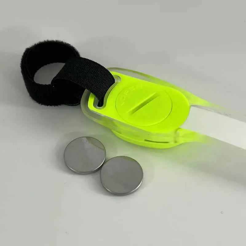Water Resistant Dog Safety Collar with Multi Color Pendants and LED Light Strip for Night Visibility and Outdoor Use
