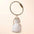 Dog Cat Hair Storage Pendant Keychain Box Couple Car Key Chains Jewelry Souvenir Pet Lover Keepsake Memorial Keychain Gift Decor