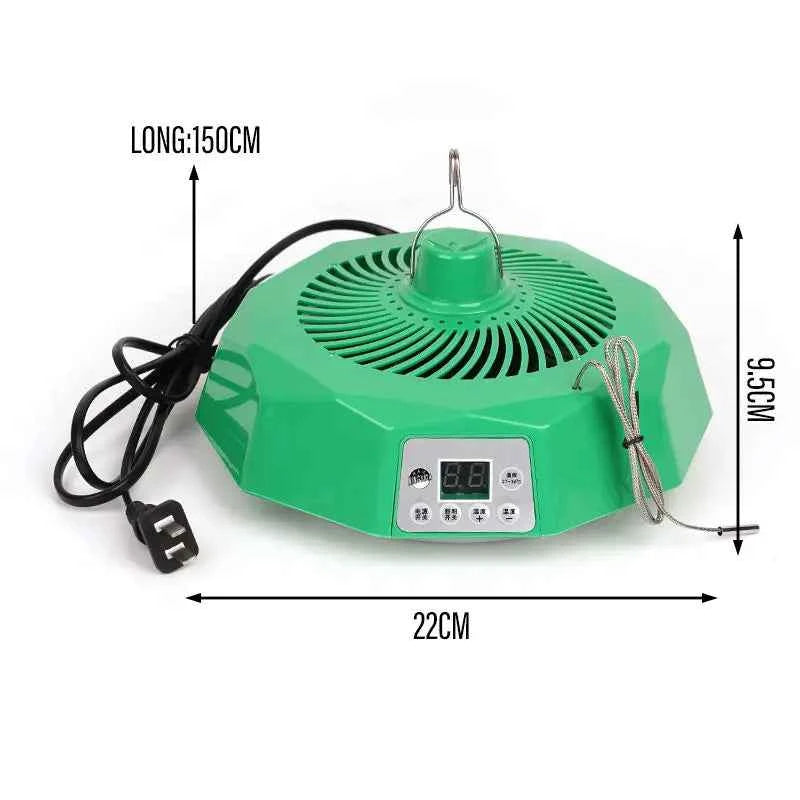 Pet Intelligent Heating Lamp Farm Poultry Temperature Control Lamp Air Warming Heating Cow Chicken Dog Brooding Incubator 220V