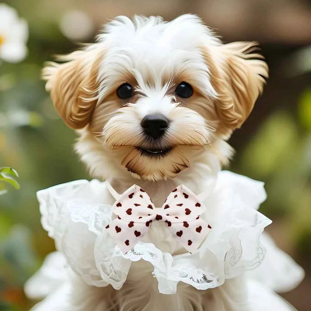 50pcs Dog Bow Tie Cute Fashion Dog Grooming For Small Dog Cat Bowties Neckties Dogs Pets Grooming Accessories For Small Dogs
