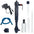 3W Aquarium Electric Gravel Cleaner Water Change Pump Cleaning Tools Water Changer Siphon for Fish Tank Water Filter Pump