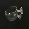 Glass Aquarium decoration Hanging fish tank Mini Crystal Pot Polka Water potted planting cylinder cup aquarium accessories