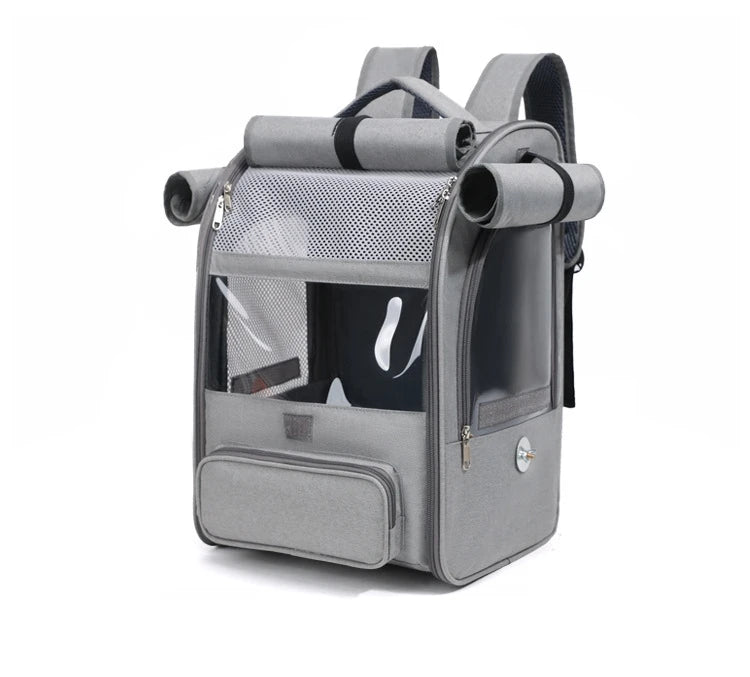 Portable Bird Carrier Bird Backpack Bag with Perch and Tray for Parrots Parakeets Cockatiels Pets Travel Large space Bird Cage
