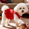 Dog Dresses Cat Skirt Solid Color Dog Clothes Summer Sleeveless Puppy Girl Clothes for Small Pet Dogs Cats