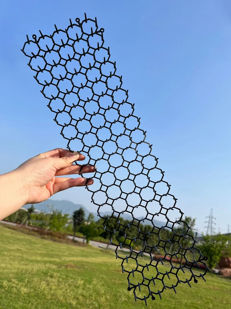 6/10Pcs Garden Prickle Strip Dig Stop Cat Repellent Deterrent Mat Anti-cat Prickle Strips Keep Cat Away Digging Climbing Spike - Play Paws Toys
