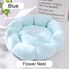 40-60cm Round Pet Bed for Large Dog Bed Super Soft Cat Bed Long Plush Dogs Basket Cushion Cat Bed Cat Mat Animals Sleeping Sofa