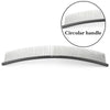 19cm Pet Curved Comb Stainless Combs Professional Pet Grooming Comb Dense Sparse Teeth Dog Cat Cleaning Brush Open Knot Combmb