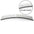19cm Pet Curved Comb Stainless Combs Professional Pet Grooming Comb Dense Sparse Teeth Dog Cat Cleaning Brush Open Knot Combmb