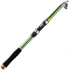 Sougayilang 1.8-3.3M Telescopic Fishing Rods 6-8 Sections Ultralight Glass Fiber Carp Fishing Rods Spinning Pole Fishing Tackle