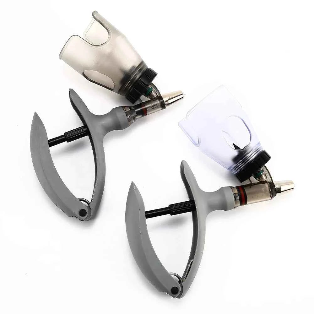 Poultry Continuous Injector with Scale Adjustable Liquid Feeding with Needles 1ml/2ml/5ml for Farm Animal