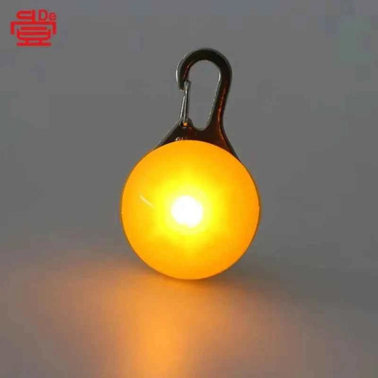 USB Charging Dog Luminous Pendant, Night Dog Walking Anti-lost LED Pet Flash Tag, Pet Luminous Pendant