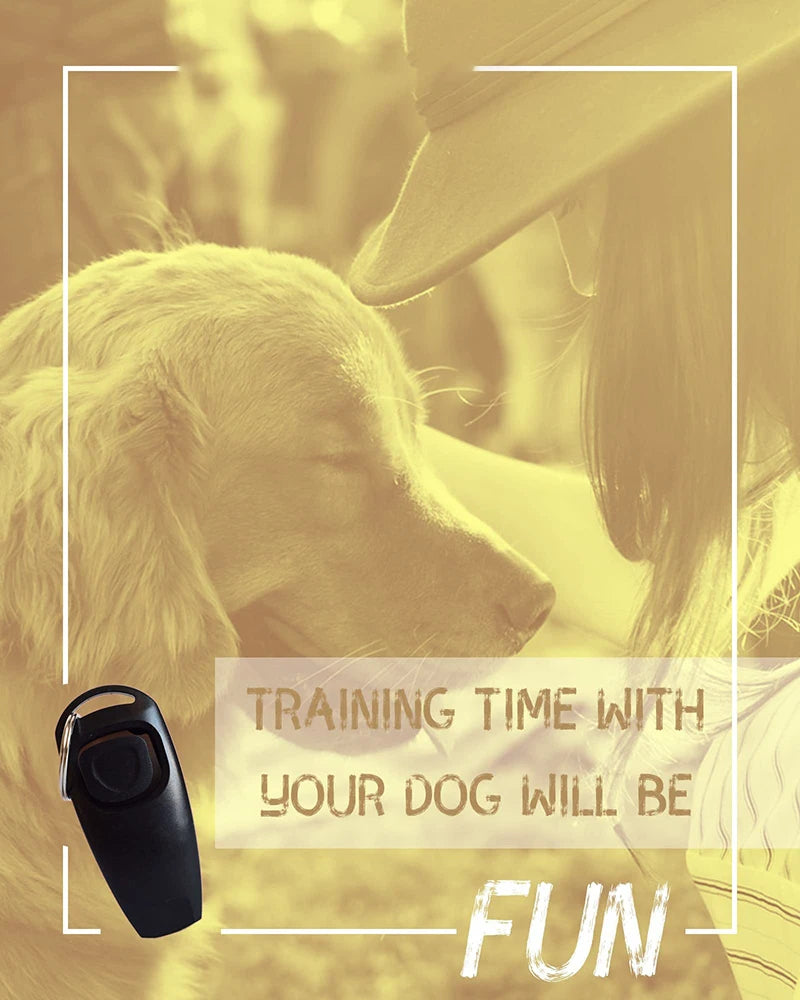 Professional Dog Whistle Training Effectively Stop Barking Hunting High-Frequency Pitch Recall-Dog Clicker Pet Obedience