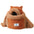 Winter Warm Cat Backpack Soft Cozy Cute Plush Pets Cage All In 1 Style Cat Bag Carrier Bag For Outdoor Travel Pet Accessories - Play Paws Toys