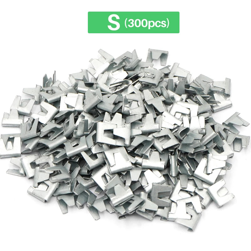 Pet Cage Installation Repair Clamp Chicken Quail Cage Binding Cage Pliers Bird Rabbit Clamp Pliers with Nail Cage Buckle Clips