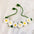 Hand-knitted Pet Necklace Cat Decoration Cute Daisy Flower Necklace Dog Accessories Suitable for Pet Photo Taking