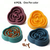 1pc Dog Slow Food Bowl Plastic Anti-Choking Slow Eating Cloud Shape Large Dogs Prevent Vomiting And Protect Intestines