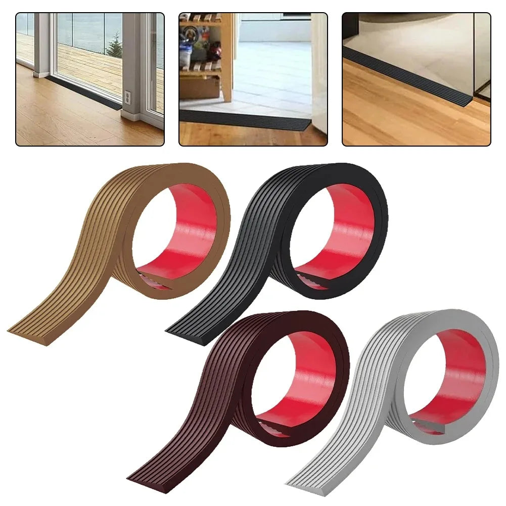 1PC 0.9cm/0.354in Doorway Ramp Garage Threshold Ramp Ample Space Gentle Incline Heavy Use Sturdy Materials Home Accessibility