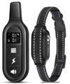 Electric Dog Training Collar Waterproof Dog Bark Collar Pet With Remote Control Rechargeable Anti Barking Device All Size Dogs