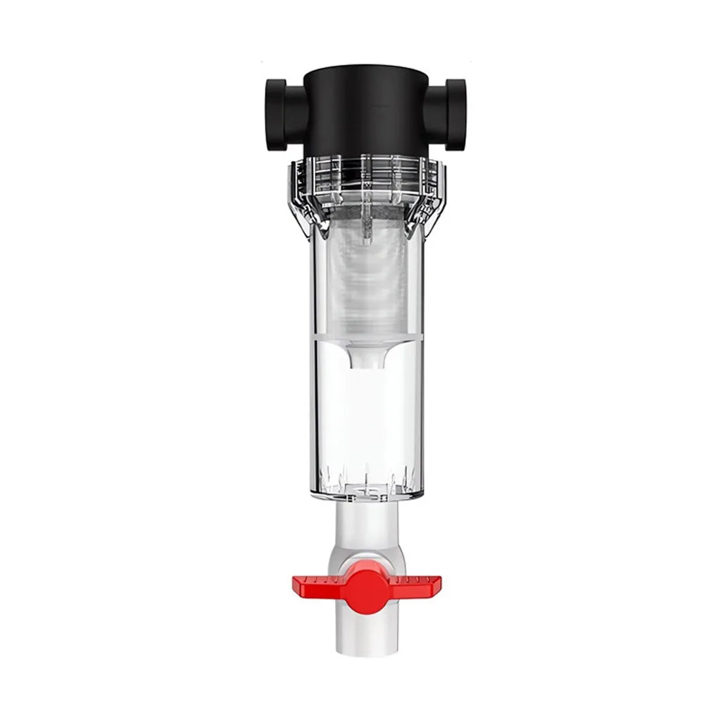 1/2 3/4 Female Thread Aquarium Feces Separator Precision Filtration Efficient Separation Fish Waste Collector High Flow Rate