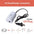 3W Silent Aquarium Air Pump Ultra Silent Fish Tank Air Compressor 220V-240V 110V Bubble Pump for Aquarium Oxygenation
