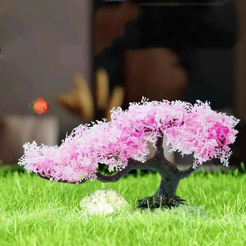HOT! Simulated Tree Aquarium Decoration Fish Tank Aquarium Plastic Plant Artificial Simulation Water Plants Fish Tank Decoration