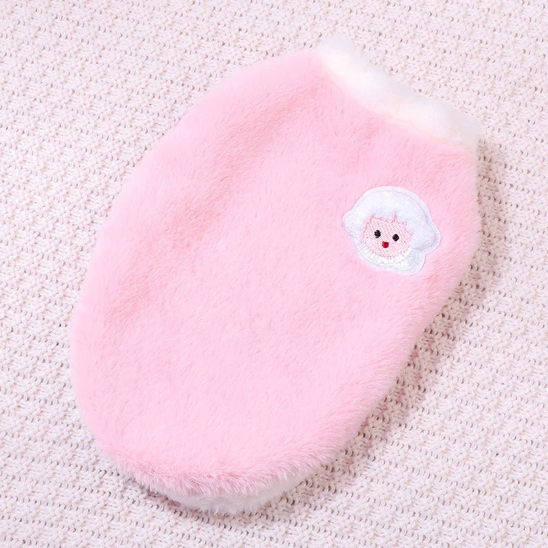 Soft Cat Clothes For Small Medium Dog Cats Pets Warm Kittens Clothes for Winter Kitten Small Kitten Stuff Clothing Vests - Play Paws Toys