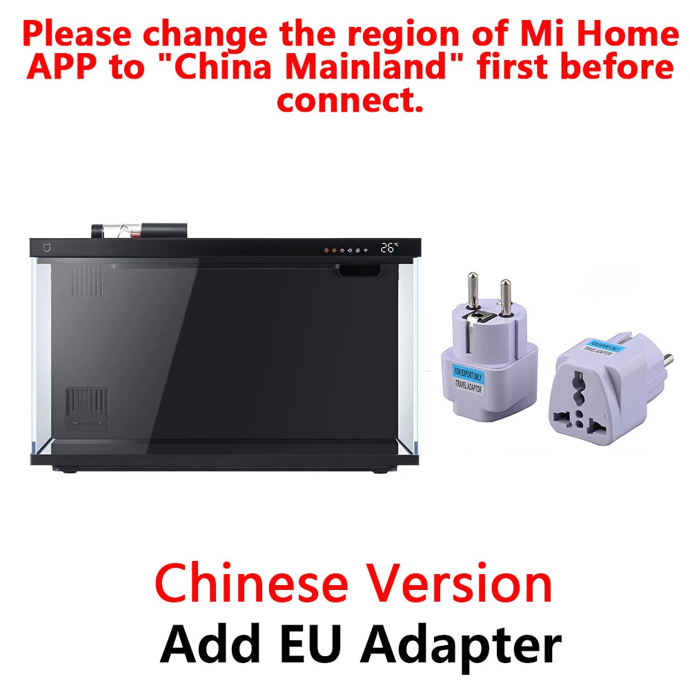 NEW MIJIA Smart Fish Tank MYG100 Work With Mijia APP Mobile Controlled Remote Feeding Smart Lighting System Light Aquarium CN