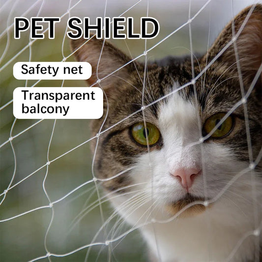Cat Net Pet Protective Cover Floating Window Mesh Plastic Nylon Steel Wire Grid Garden Balcony Safety Fall Prevention Netting - Play Paws Toys