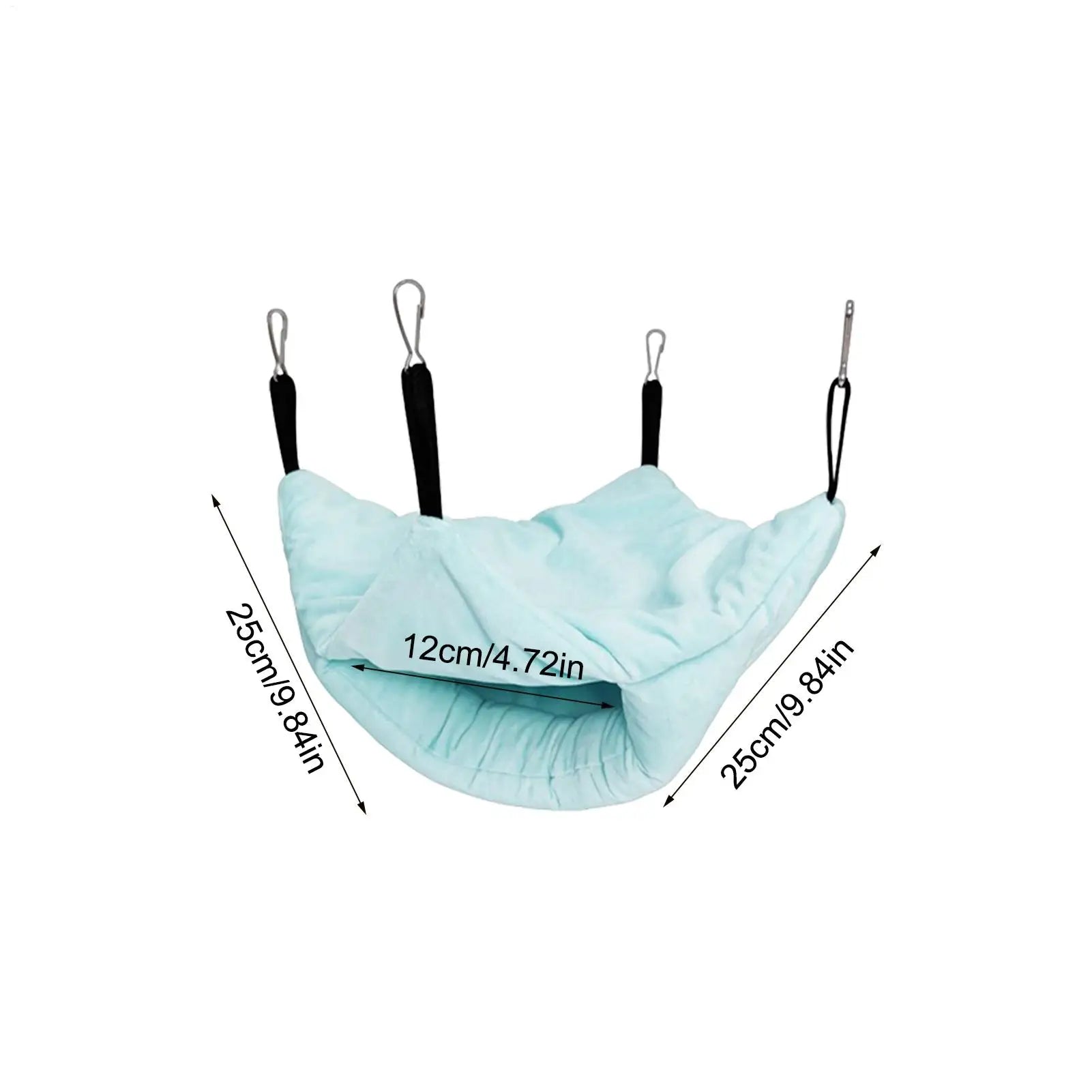 Parrot Warm Bed Double-Layered Winter Warm Bird Bed Parakeet Cage Accessories For Outdoor Indoor Playing Feeding Sleeping