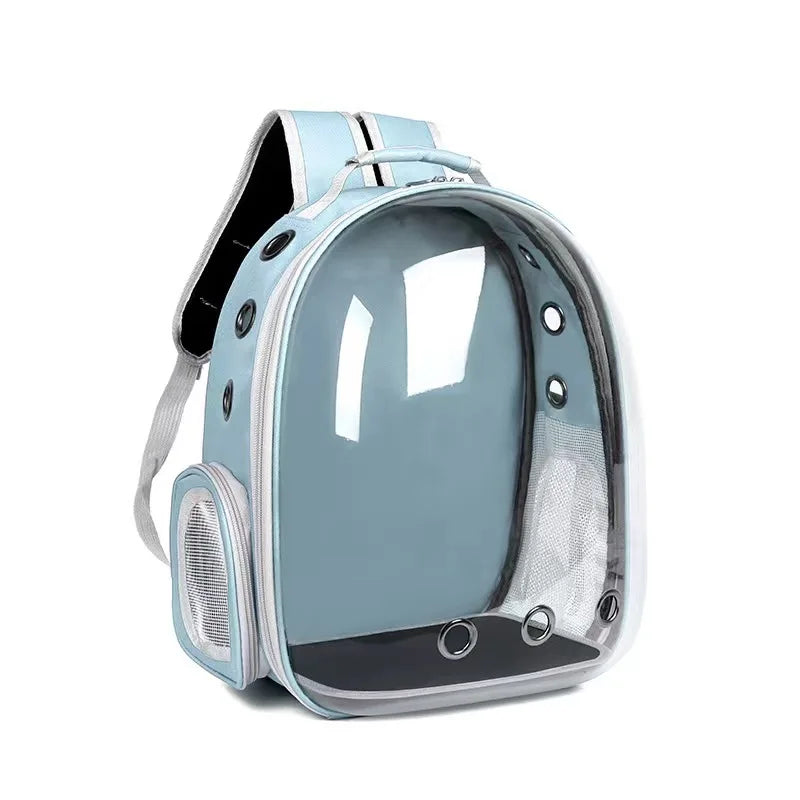 Cat Outing Bag Pet Extra Large Space Carrying Bag Cabin Aviation Box Cat Backpack Bag Side Opening - Play Paws Toys