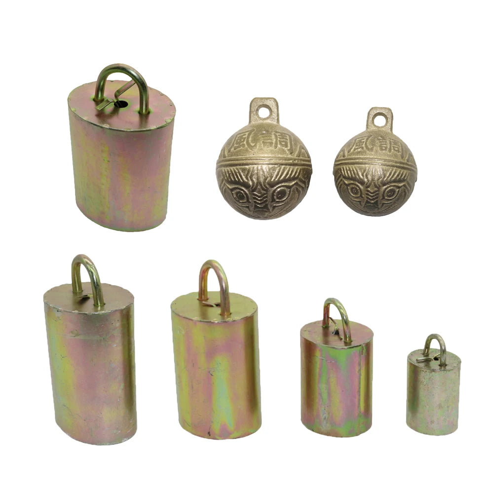 1Pc Livestock Cow Horse Sheep Grazing Copper Bell Loud Crisp Spread Farther Loud Bell Anti-Lost Anti-Theft Bell Farm Supplies