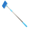 Super Long Handle Aquarium Fish Tank Glass Window Algae Double-Sided Sponge Cleaning Brush 180° adjustable Cleaner Scrubber