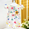Cute Pet Dog Dress Dot Dog Summer Clothes Puppy Skirt Chihuahua Bichon French Bulldog Clothing Thin Girl Dog Costume Cat Dresses