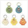 Memorial Leather Pet Hair Storage Bag Cat Paw Keychain Kitten Souvenir Fur Container Pendant Portable Handmade Key Accessories