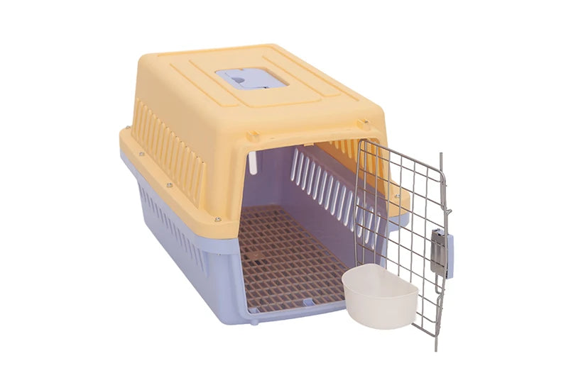 HOOPRT Pet United Airlines Air Box Can Be Shipped Box Cat Out Portable Car Dog Crate Small Dog Air Transportation Cat Cage - Play Paws Toys
