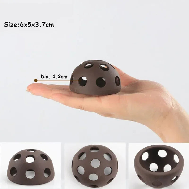 Quality Ceramic Aquarium Decor Fish Shrimps Shelter House Pottery Scorpion House Canister Simulation Stone Fish Tank Decoration