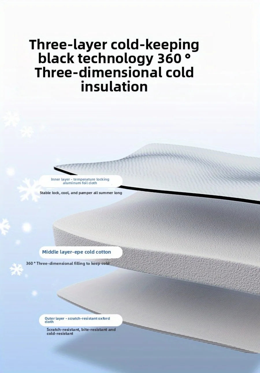 summer small middle Cat dog Ice House Air Conditioning BED Summer Cooling Tool Nest Dog Dog Four Seasons Pet Ice House