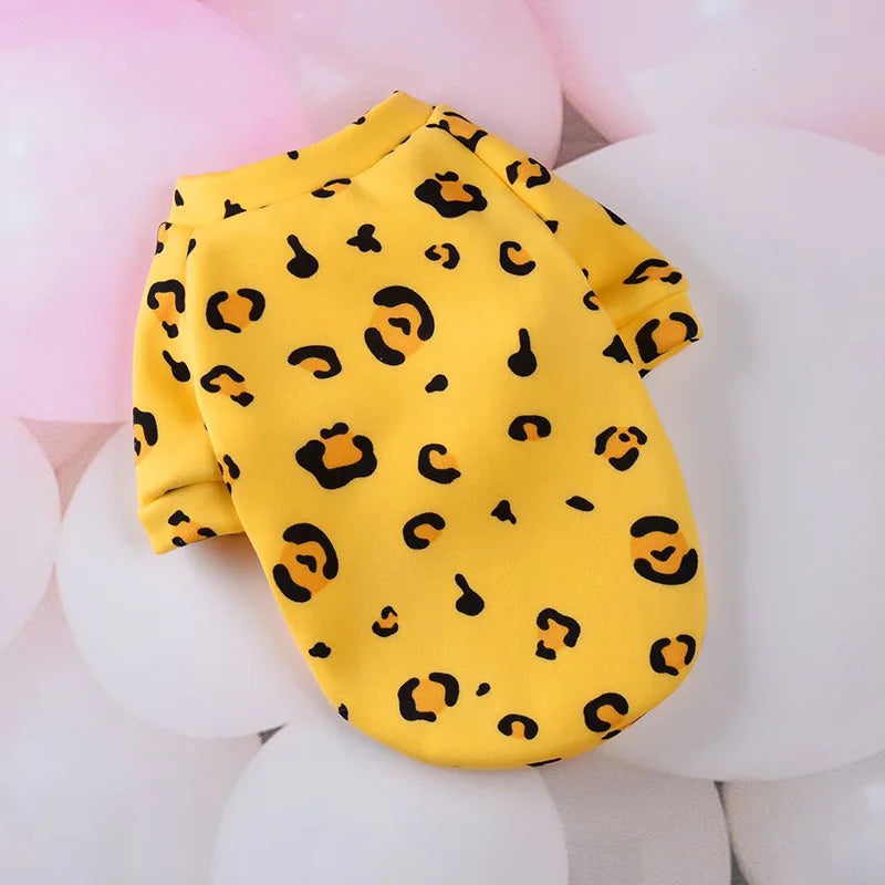 Chihuahua Dog Sweatshirt Puppy Cat Pullover Dogs Small Dog Hoodie Coat Winter Warm Pet Clothes for Bulldog