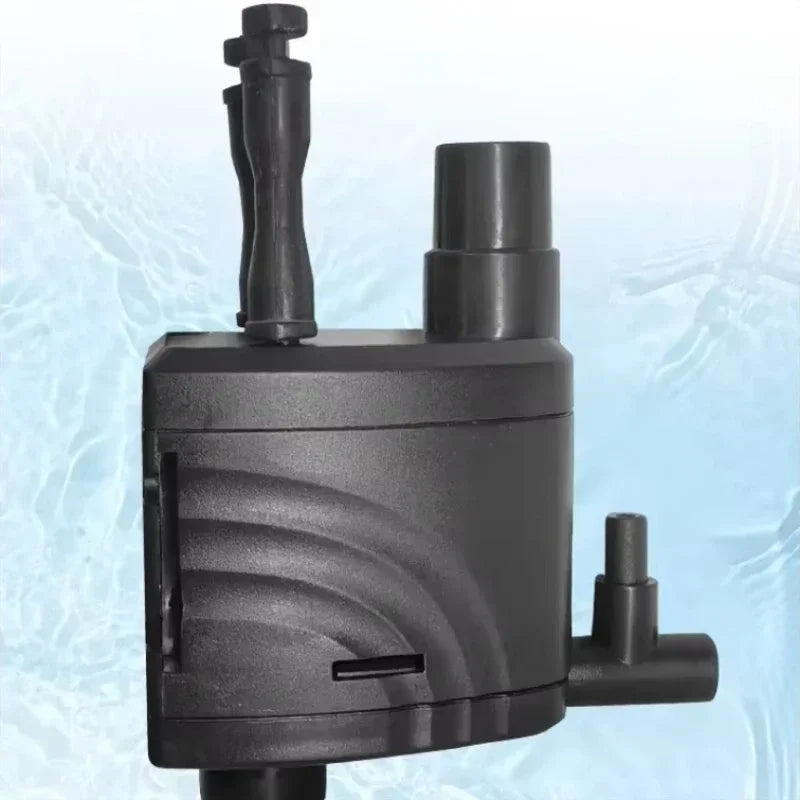 3-in-1 Fish Tank Submersible Pump Top Filter Universal Matching Pump Built-in Pump Oxygenated Circulation Fish Tank Filter