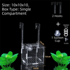 1PC Small Fry Aquarium Isolation Box Hatchery Divider Spawning Hatching Fish Breeding Box with Hook Acrylic Hydroponic Plant Box