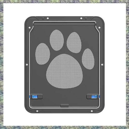 WON Dog Door Flap Gate Opener Controlled Entry Electronic Screen Window Protector Wall Mosquito Net (Small) - Play Paws Toys