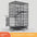 Indoor Cat Villa Cage with Foldable Design Large Multi-Story Cat House Encrypted Pet Cage Furniture for Home - Play Paws Toys