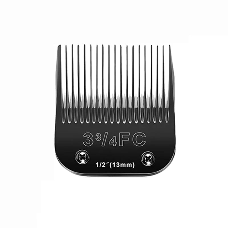 Black 7FC 5FC 4FC 3FC #10 #30 #40 5/8 Professional Dog Clipper A5 Blade Fit Most Andis & Oster Pet Clippers