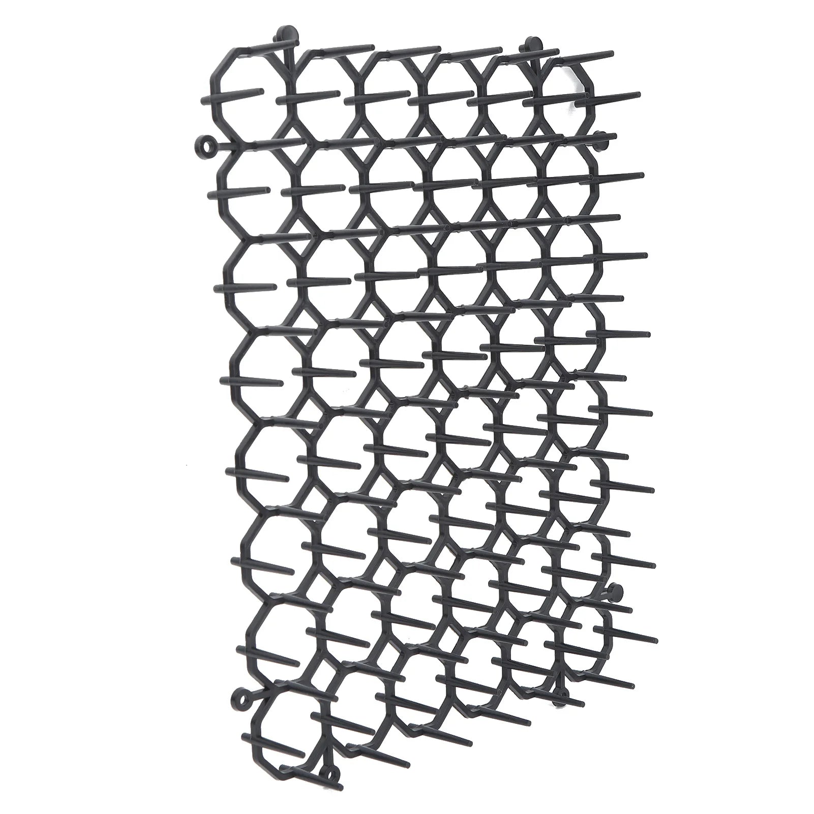 12Pcs Cat Deterrent Mat Anti Cat Dog Network Repellent Training Plastic Spike Mat for Keeping Away Cats Dogs Protecting Plants