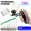 Poultry Continuous Injector with Scale Adjustable Liquid Feeding with Needles 1ml/2ml/5ml for Farm Animal