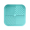 1PC-Silicone pet lick mat; pet slow feed bowl pad with suction cup; lick mat to prevent choking
