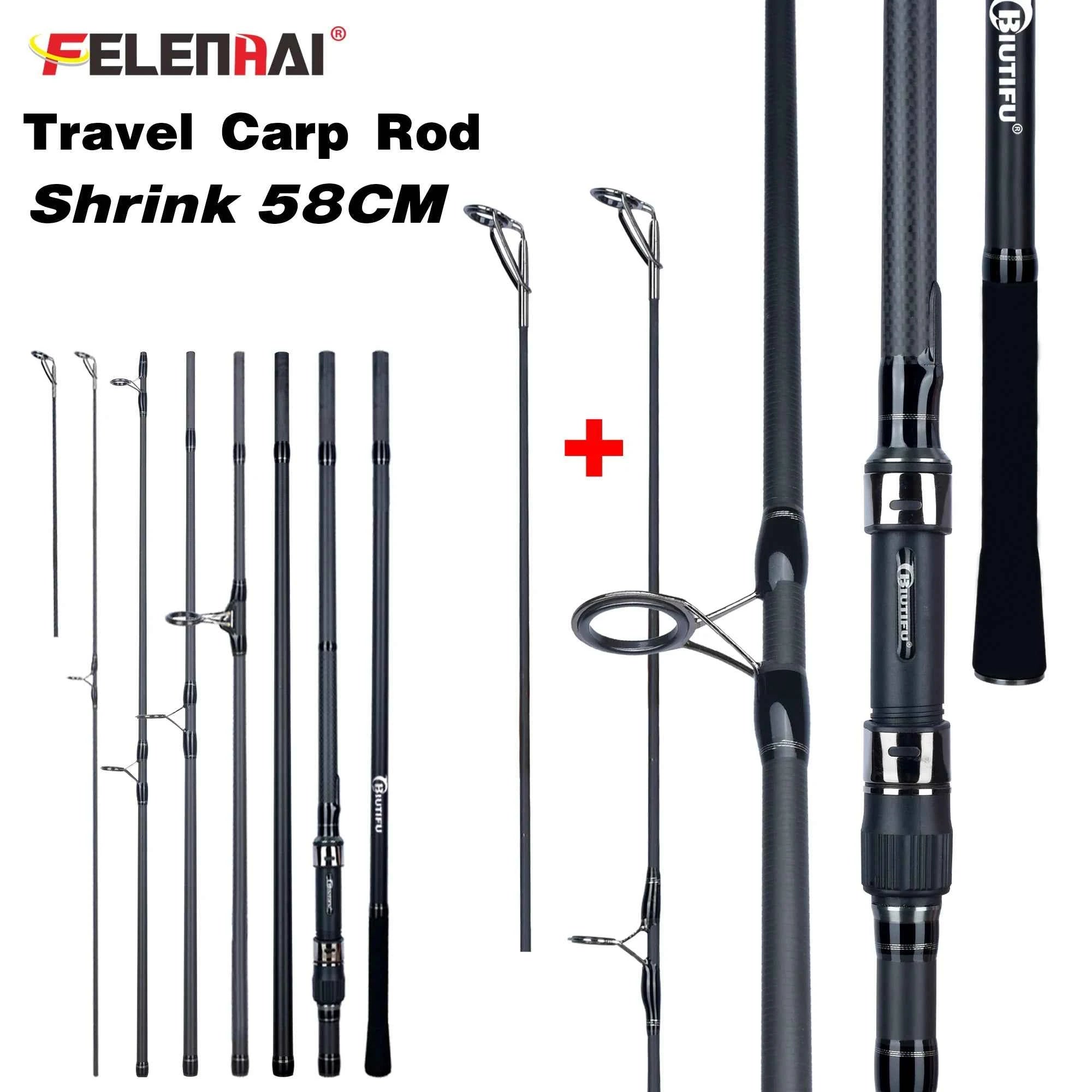 FELENHAI Traveller Carp Feeder Rod 4.2m 3.6m 3.0m Carbon Fiber 3.5lb Hard Surfcasting Fishing Pole Tackle for Spinning Lure Pole
